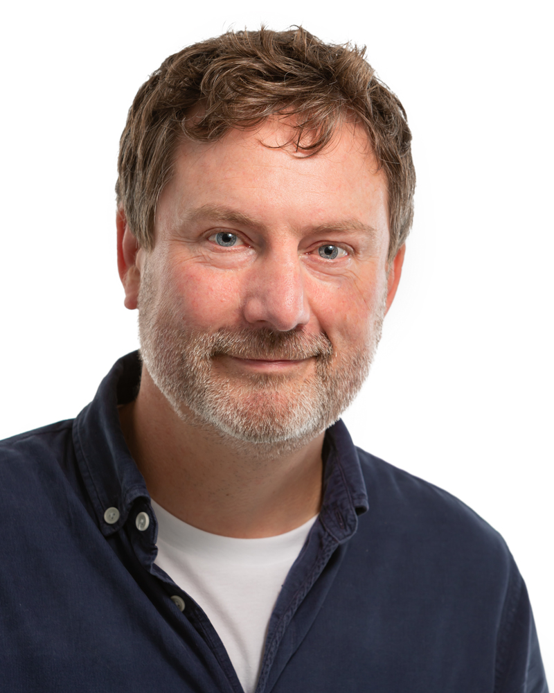 Casual male headshot on white background