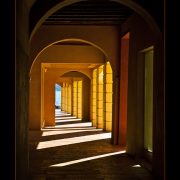 5. Covered walkway by an Italian Lake